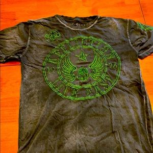 Men’s Affliction shirt sleeved shirt